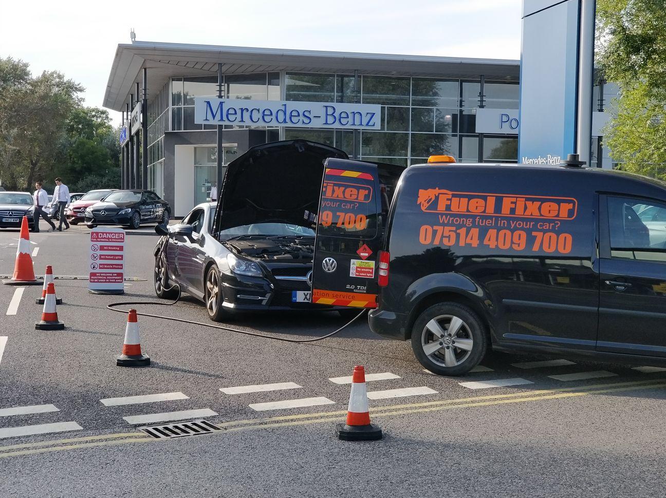 Wrong Fuel Drain Kings Norton