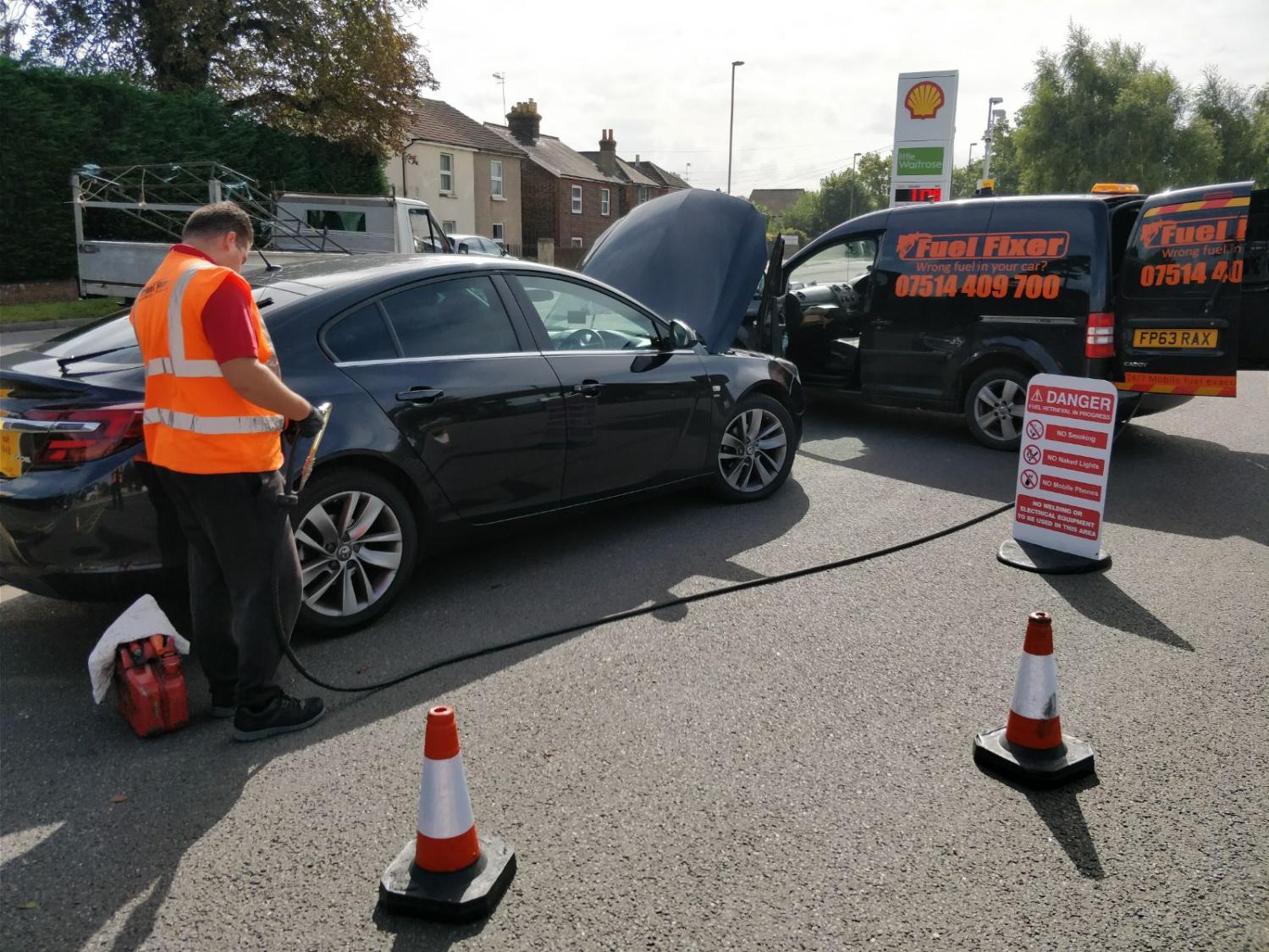 Wrong Fuel Drain Tamworth Green