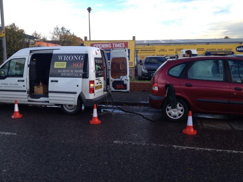 Wrong Fuel Drain Brownheath