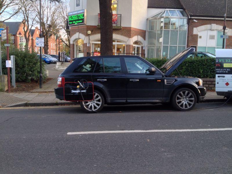 Wrong Fuel Drain Bocking Churchstreet