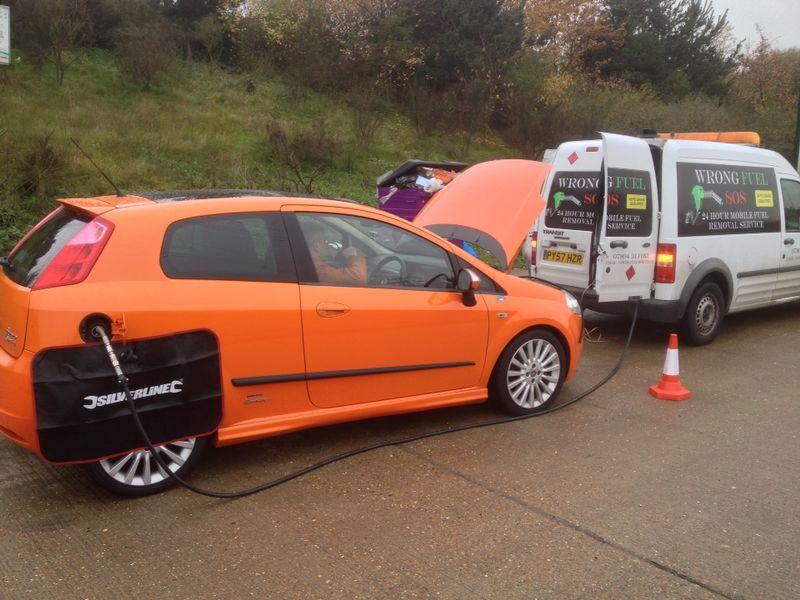 Wrong Fuel Drain Gorcott Hill