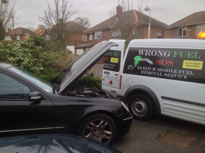 Wrong Fuel Drain Birstall