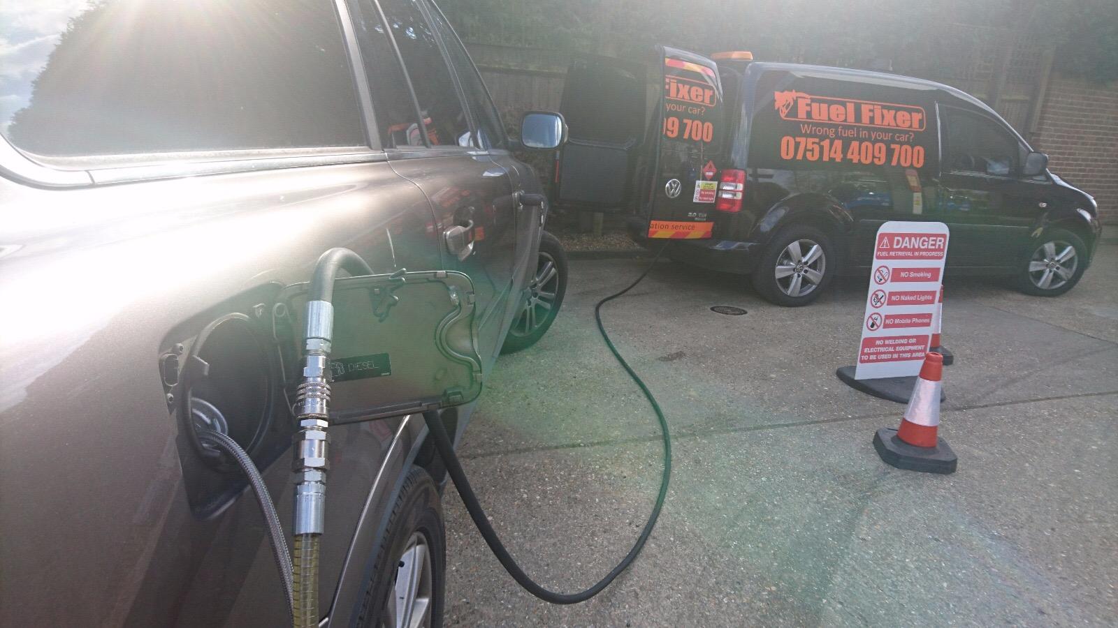 Wrong Fuel Drain Pilford