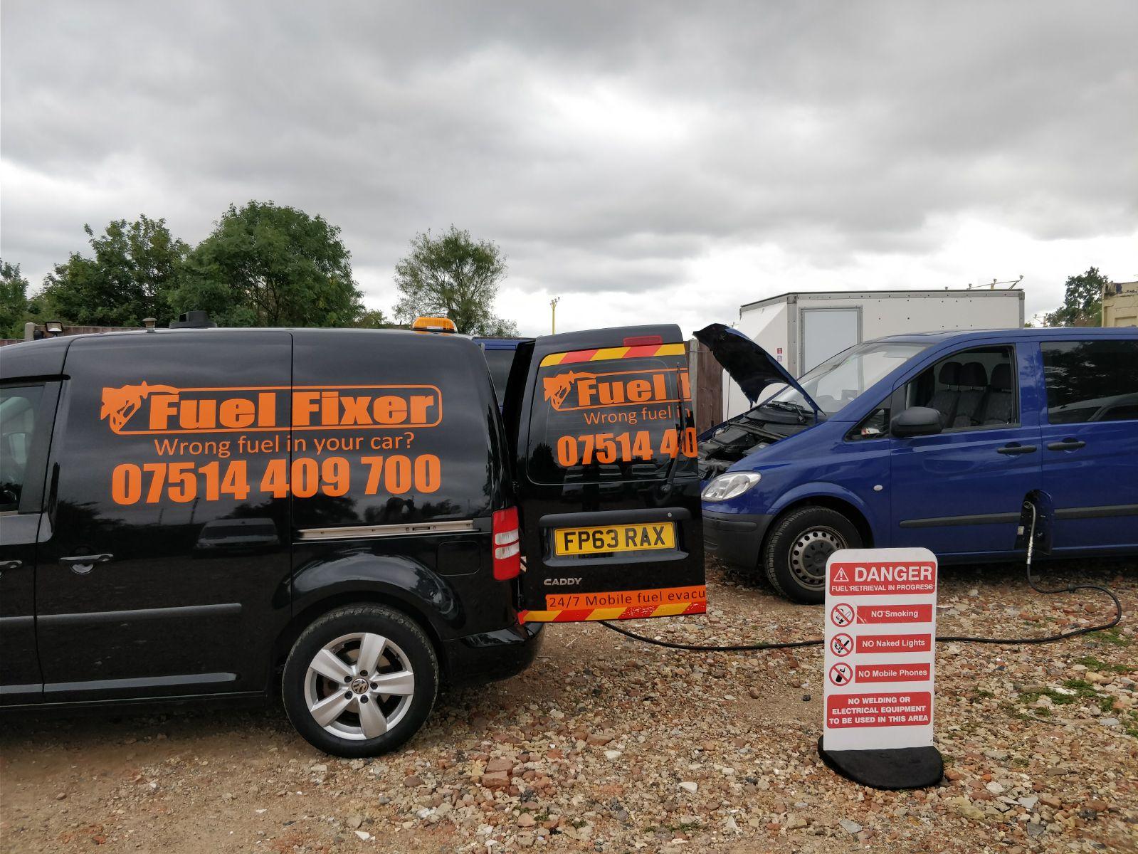 Wrong Fuel Drain Broadbridge Heath