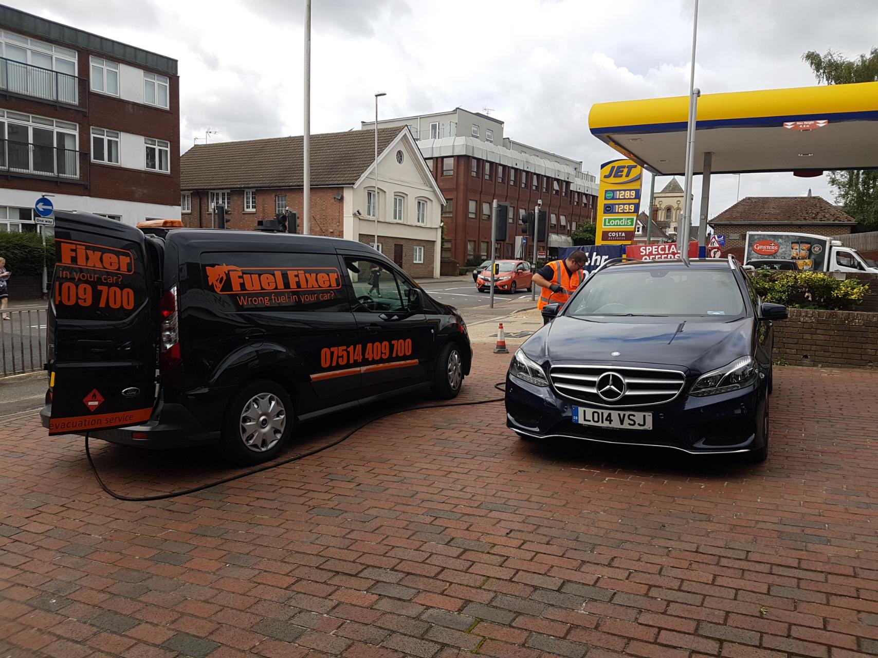 Wrong Fuel in Car Northiam, East Sussex