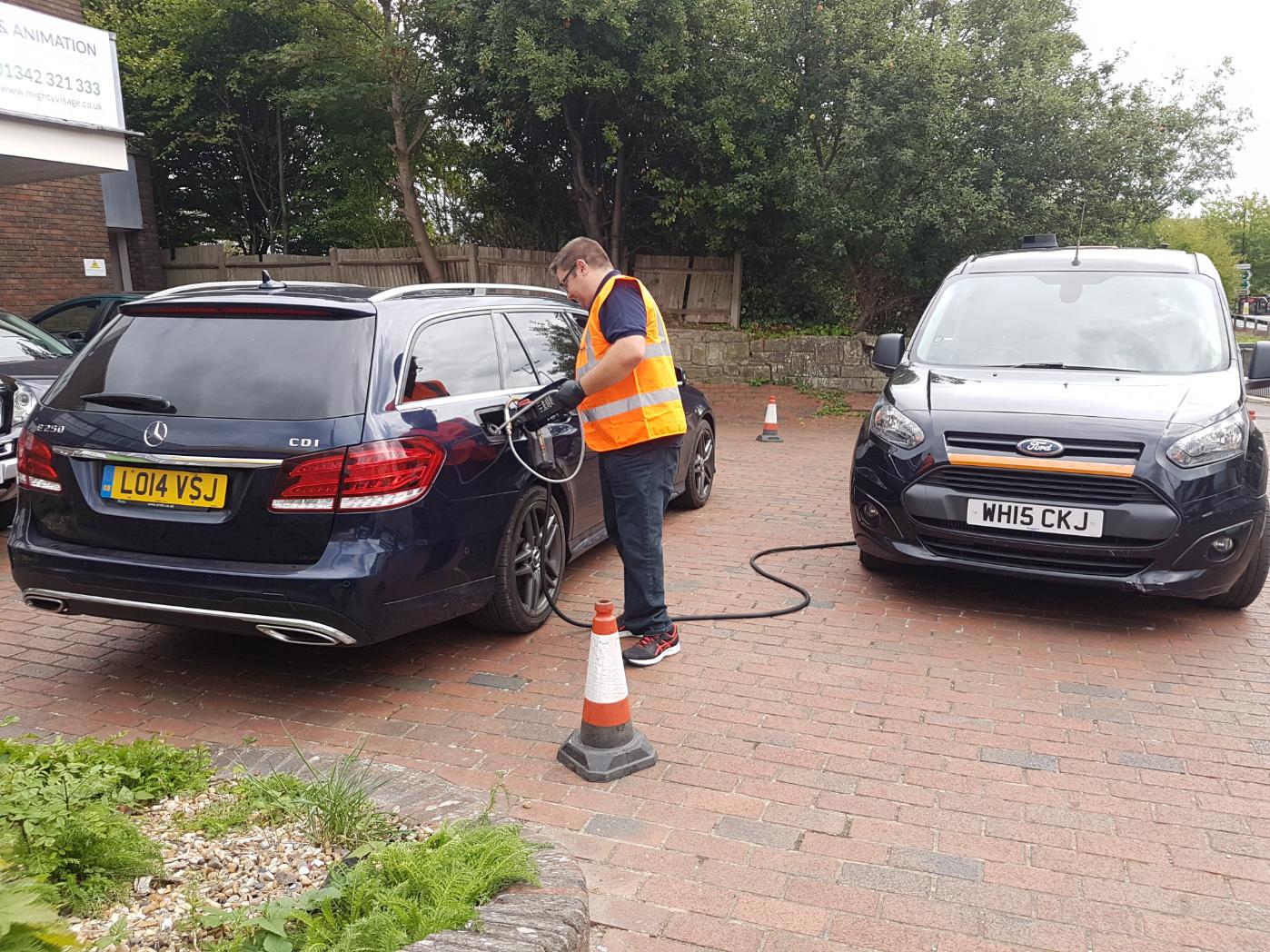 Wrong Fuel in Car Fox Holes, Wiltshire