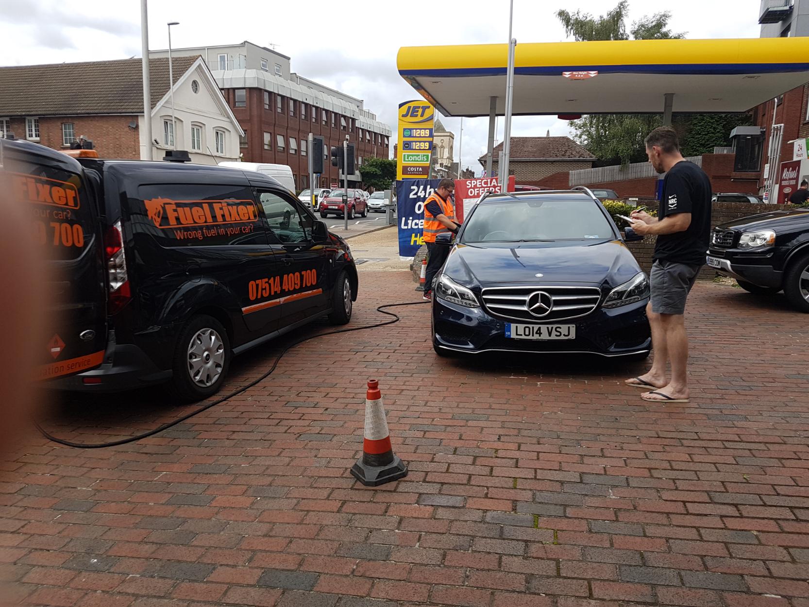 Wrong Fuel in Car Pulham Market, Norfolk