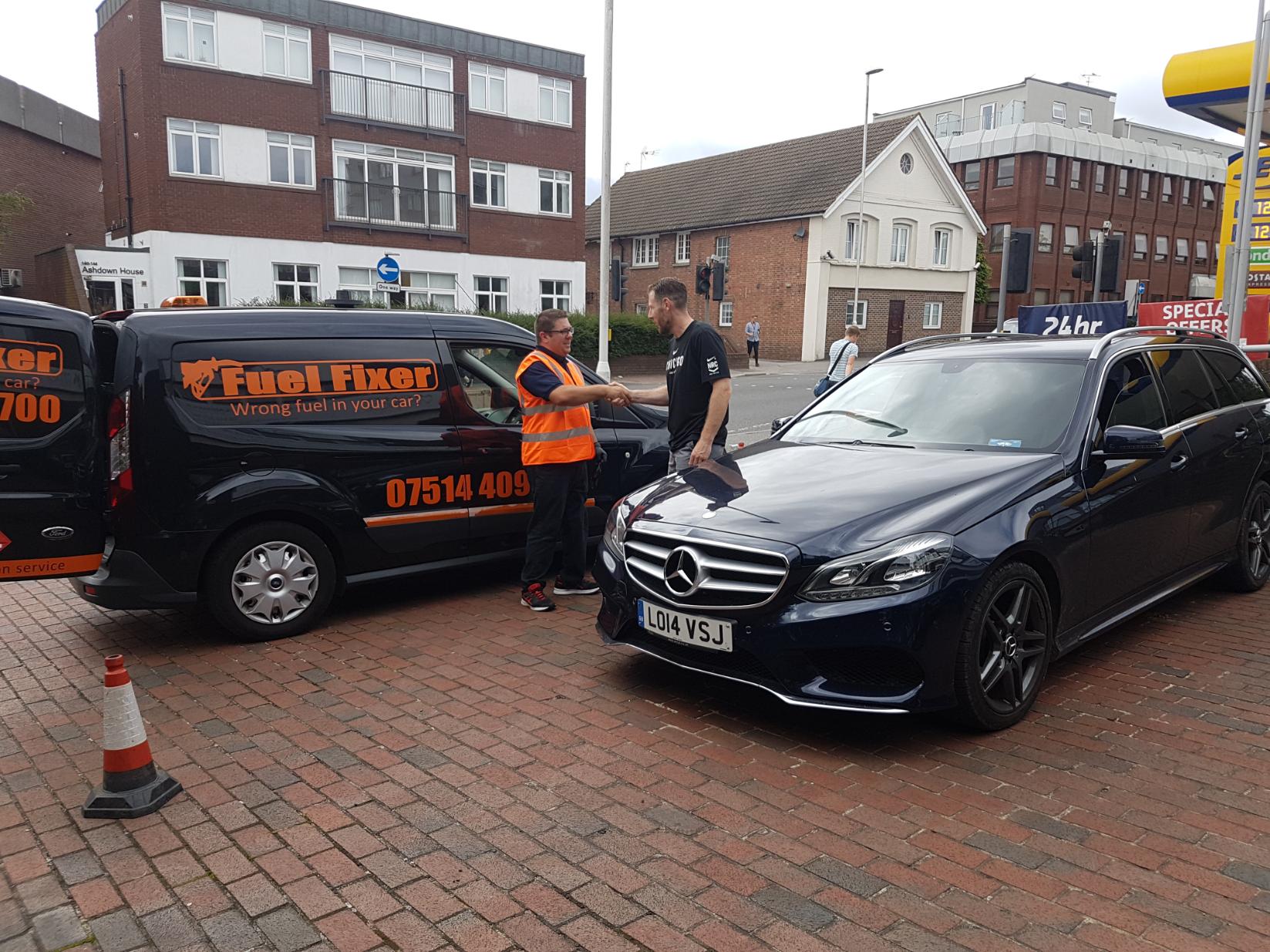 Wrong Fuel in Car Inkford, Worcestershire