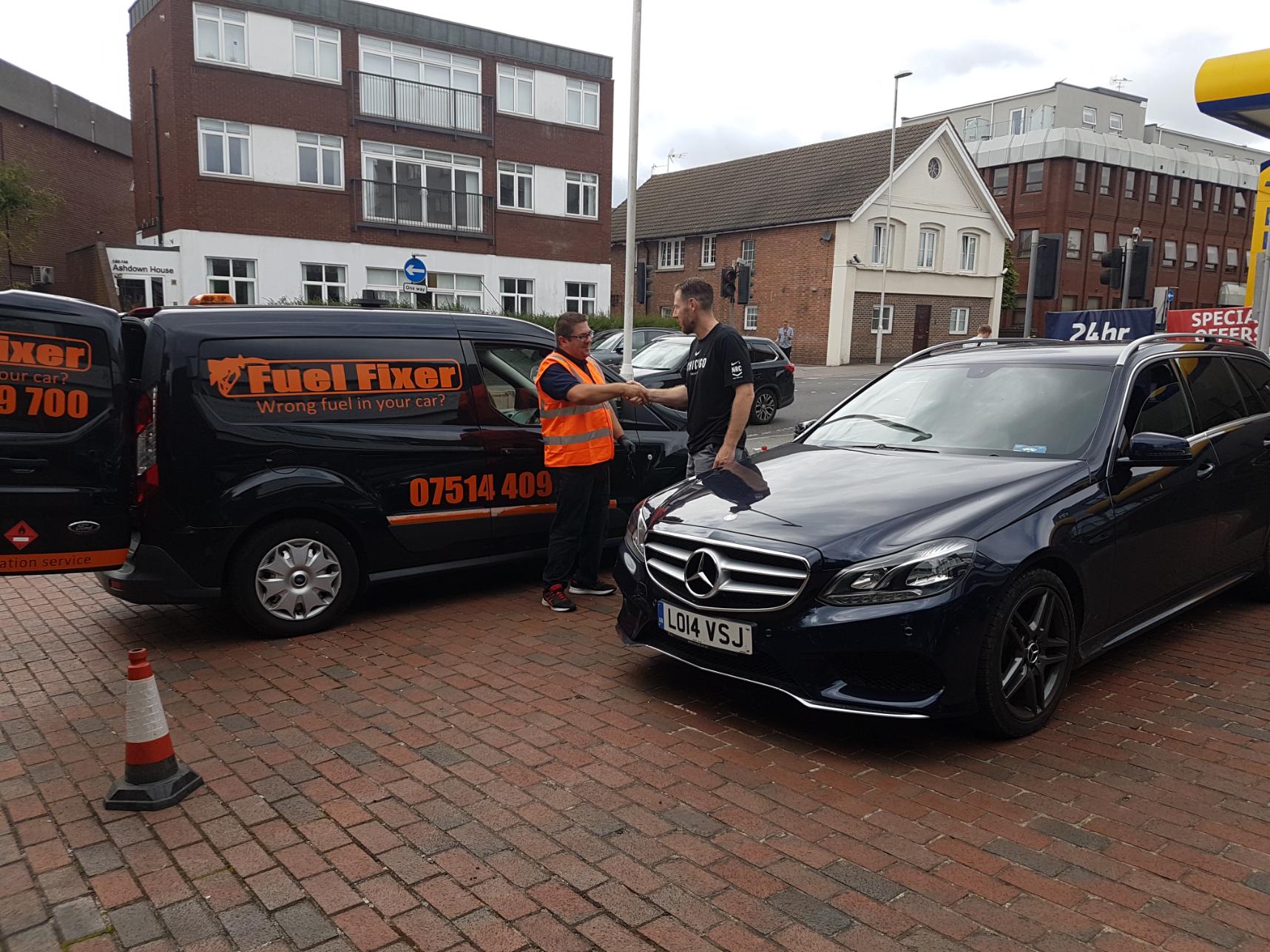 Wrong Fuel in Car Radway, Warwickshire