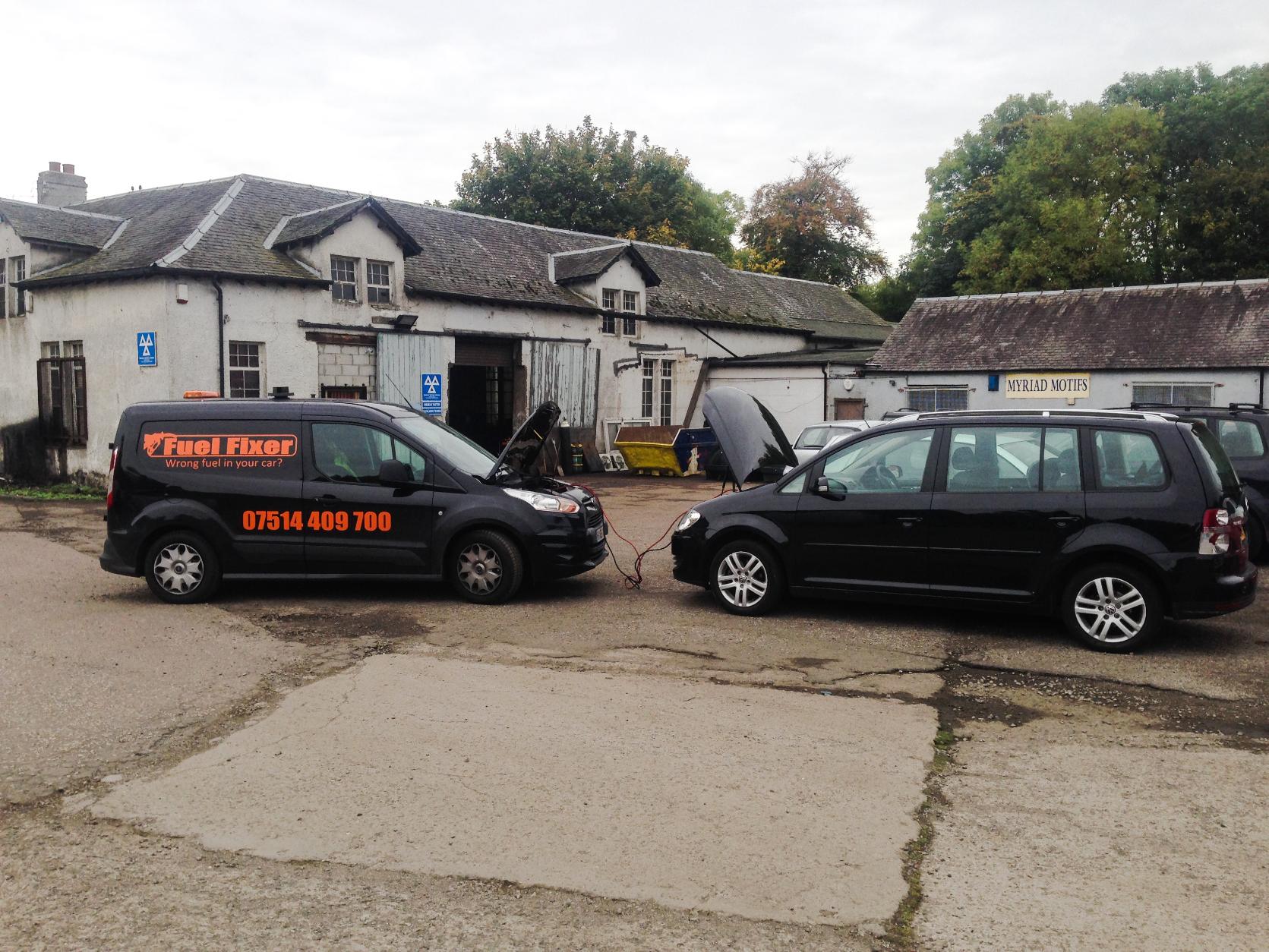 Wrong Fuel in Car Kilpeck, Herefordshire