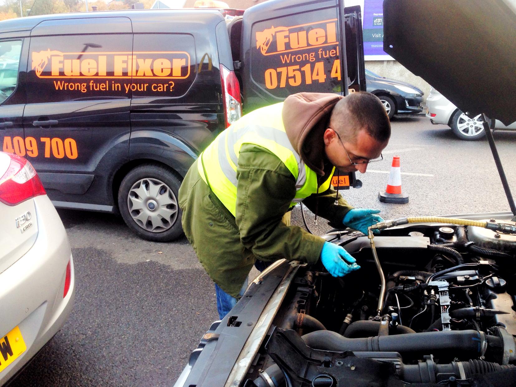 Wrong Fuel in Car Shildon, County Durham