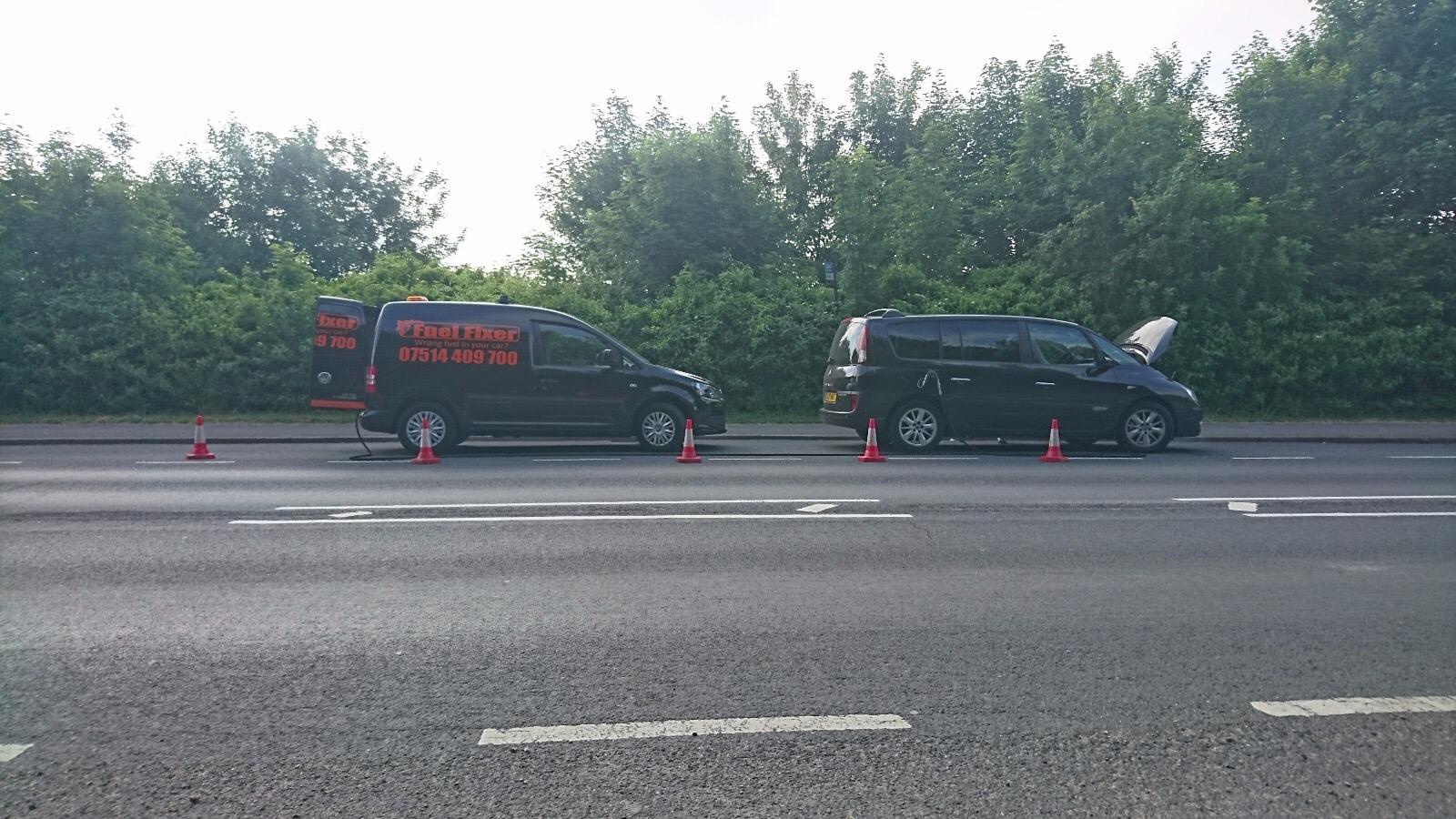 Wrong Fuel in Car Brockmanton, Herefordshire