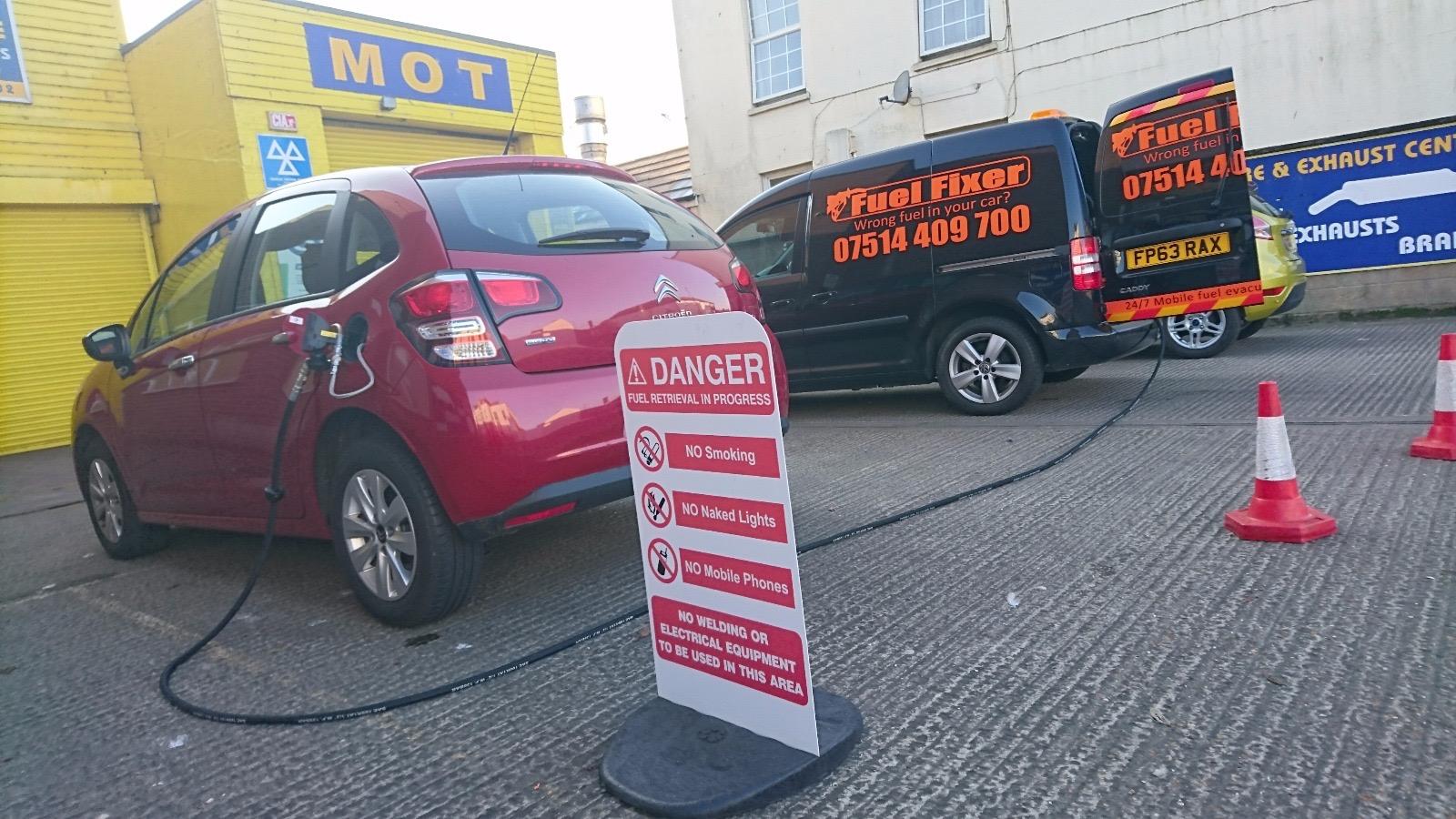 Wrong Fuel in Car Cowpen, Northumberland