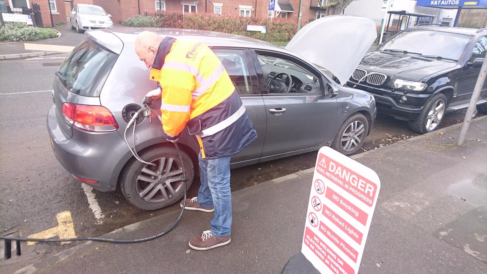 Wrong Fuel in Car Grindley Brook, Shropshire