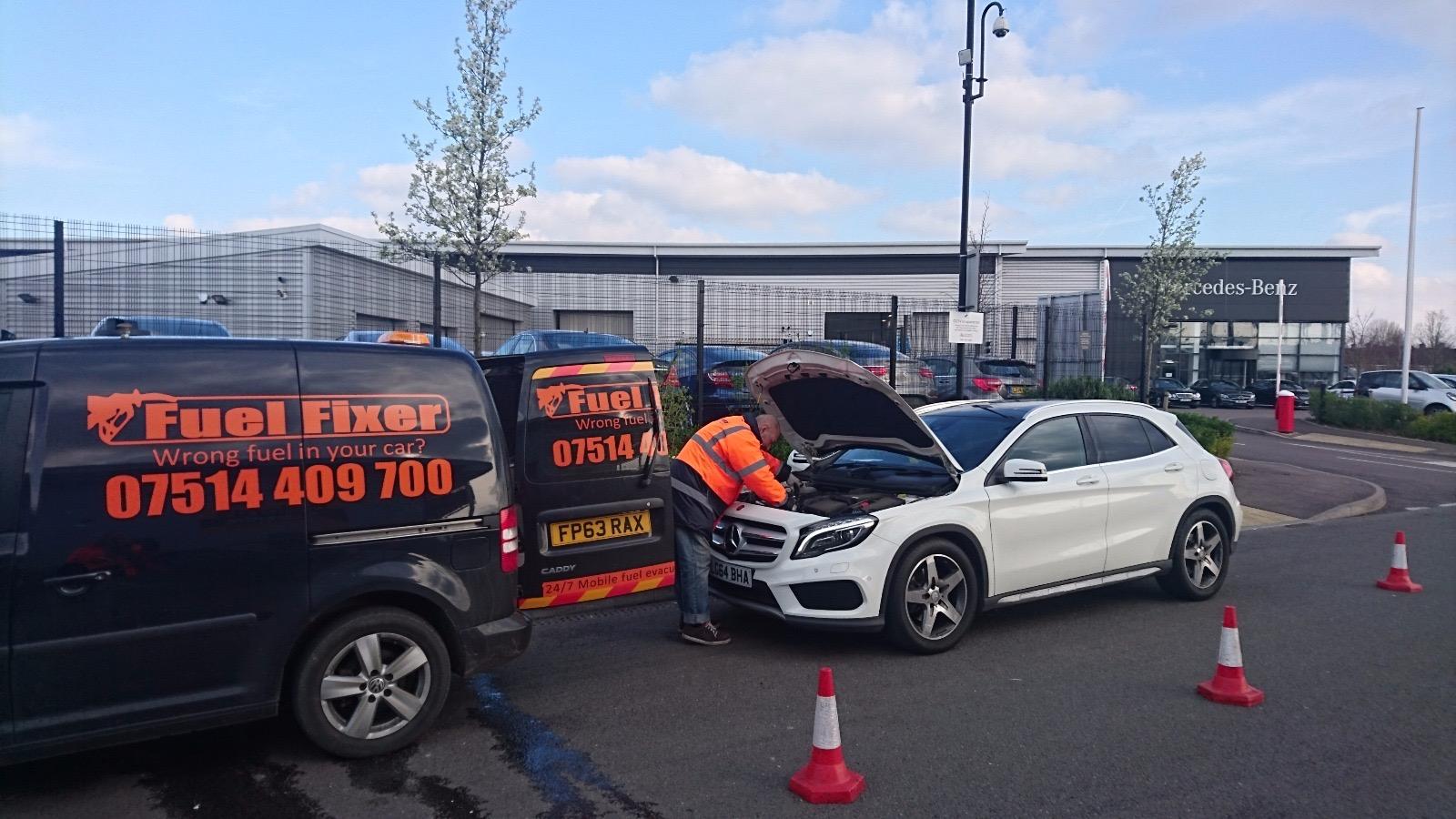 Wrong Fuel in Car Burnedge, Greater Manchester